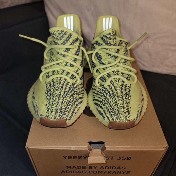 Yeezy frozen yellow sz 7 - Picture 6 of 8